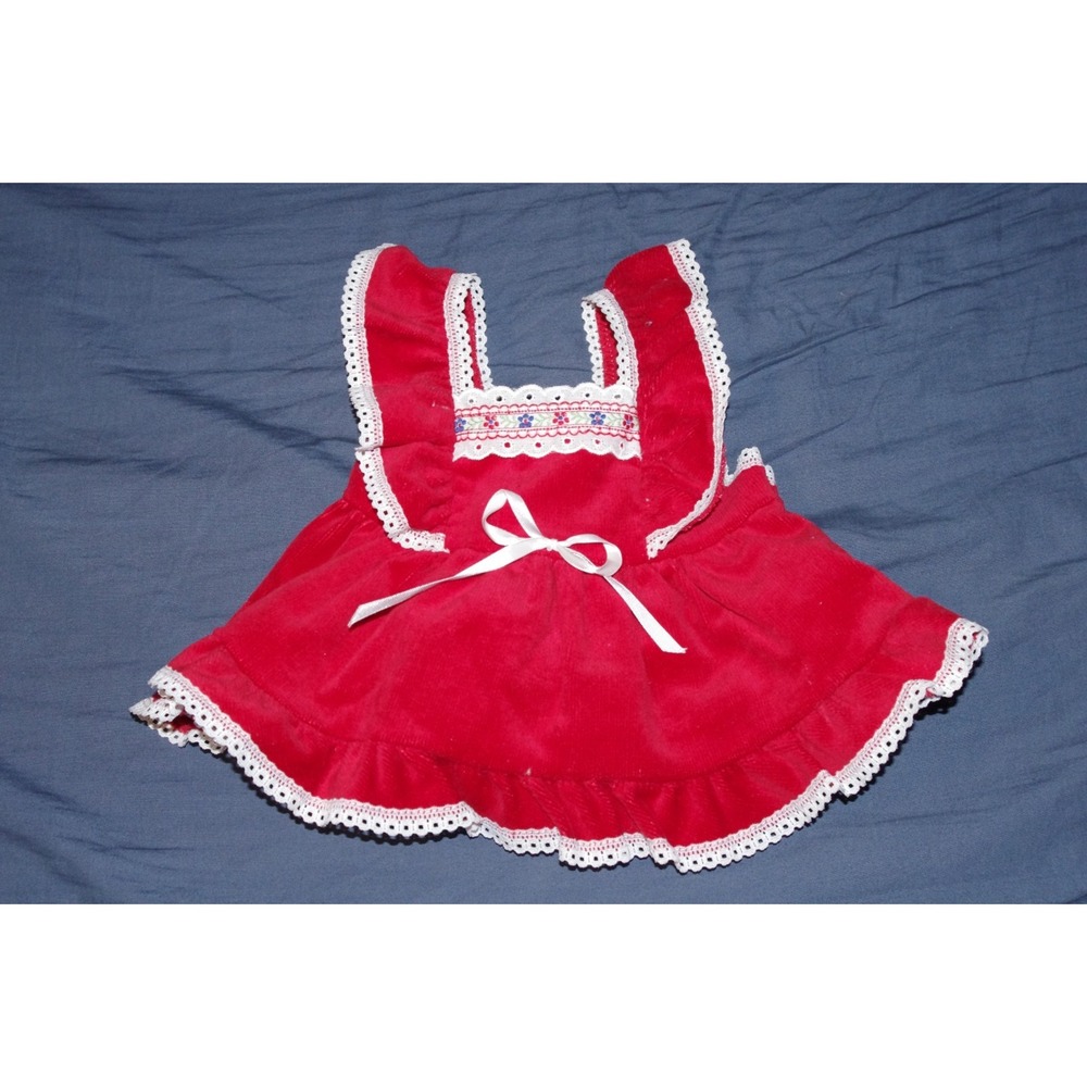 Vintage Baby Jumper sleeveless dress NB EUC‎ Evy USA